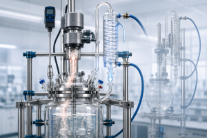 laboratory condenser configuration