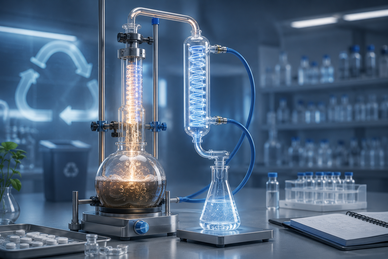 Solvent Recovery Distillation